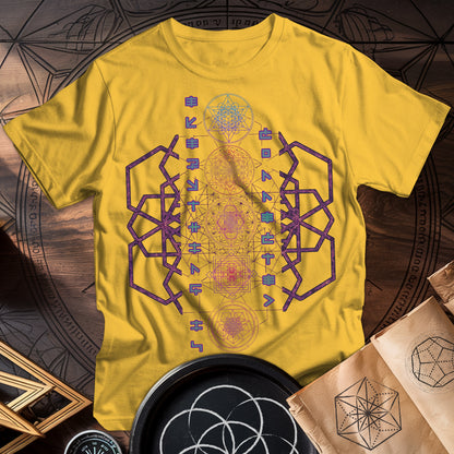 Everything Is Connected Sacred Geometry T-Shirt