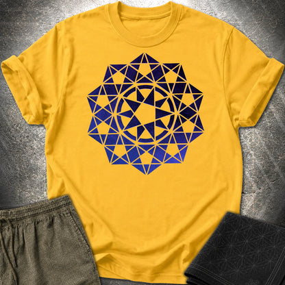 Crop Circle Purple T-Shirt - Crop Circle Purple T-Shirt - Daisy