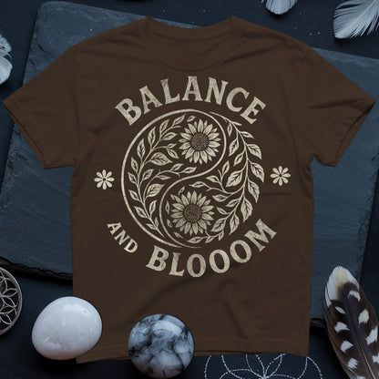 Floral Balance and Bloom T-Shirt