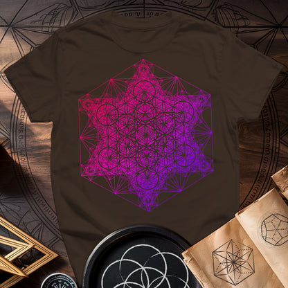 Metatron Fractal Super Structure T-Shirt
