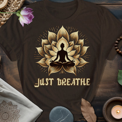 Just Breath Yoga Lotus T-Shirt
