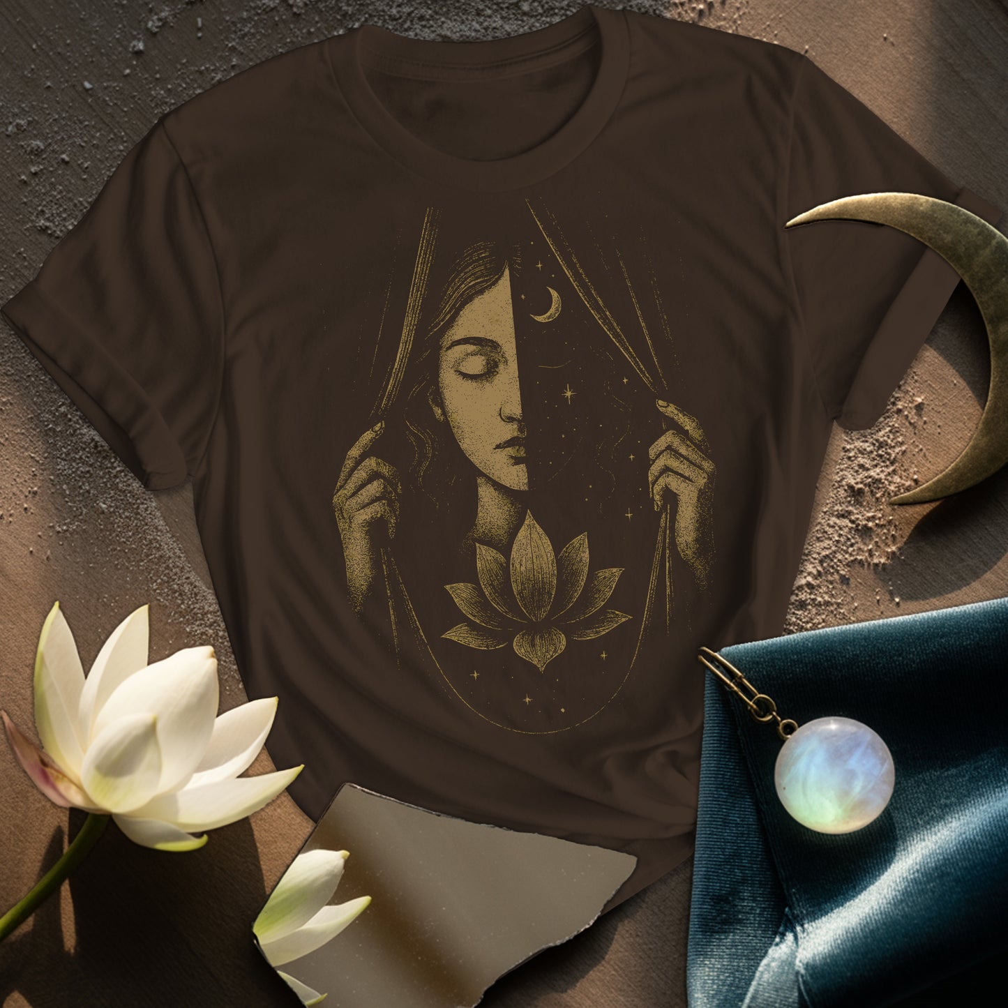 Between Worlds Lotus Tee T-Shirt