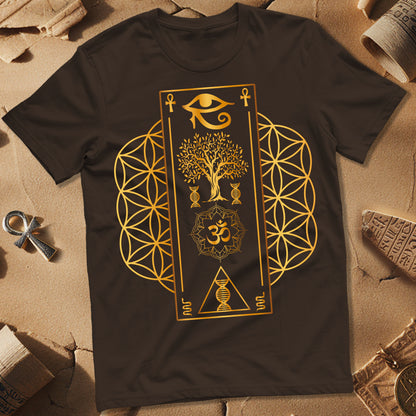 Flower Of Life Horus Egypt T-Shirt