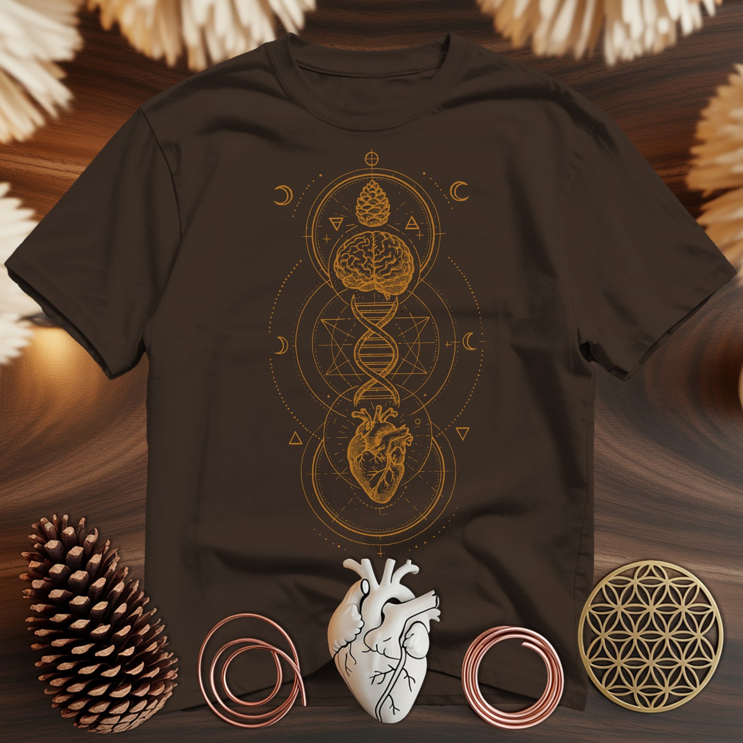 Heart Mind Source in Motion T-Shirt