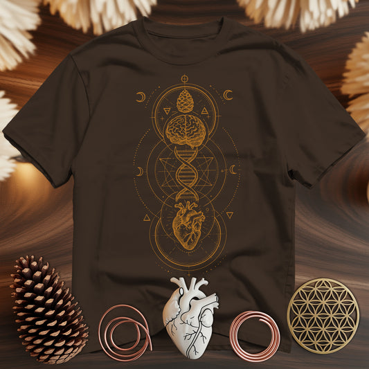 Heart Mind Source in Motion T-Shirt