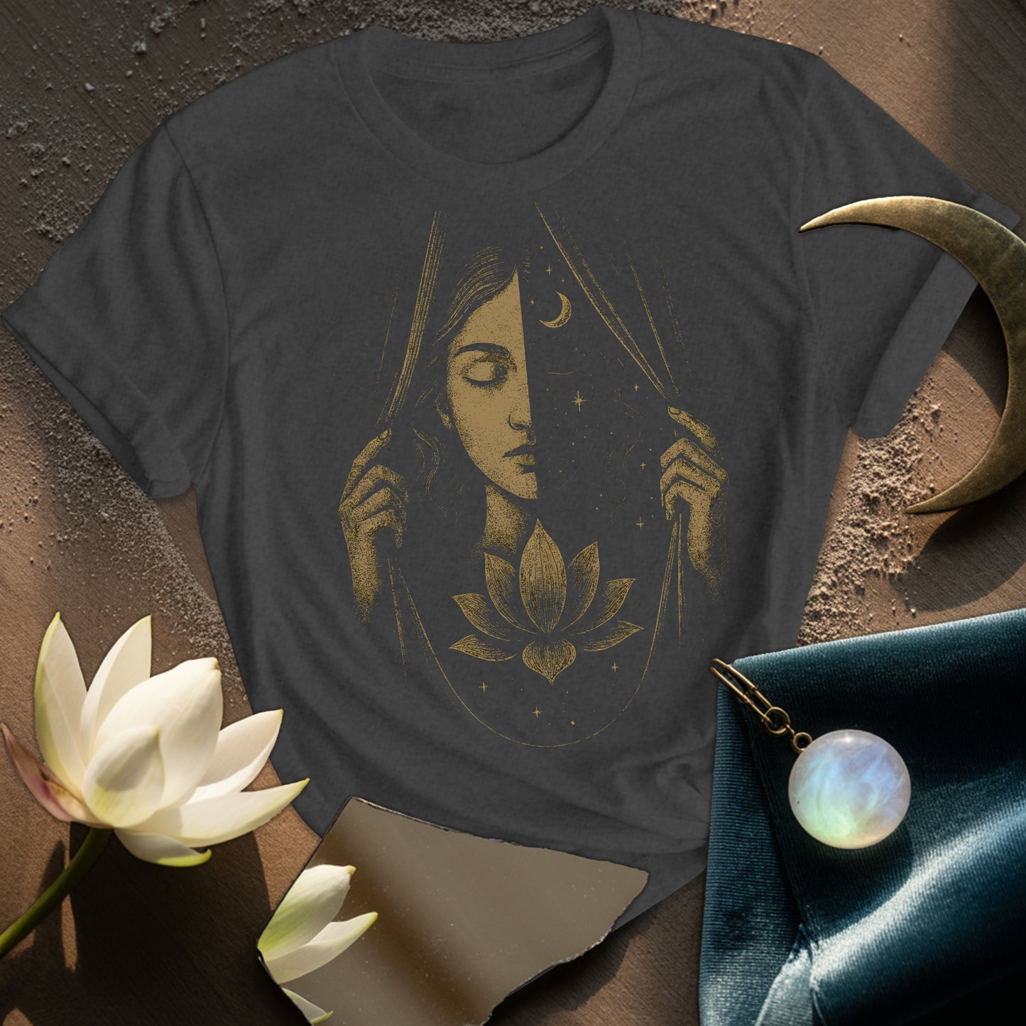 Between Worlds Lotus Tee T-Shirt