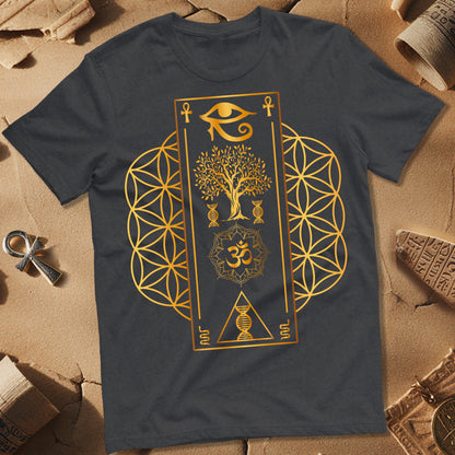 Flower Of Life Horus Egypt T-Shirt