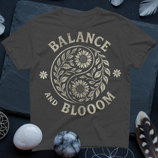 Floral Balance and Bloom T-Shirt