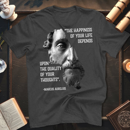 Marcus Aurelius Happiness T-Shirt