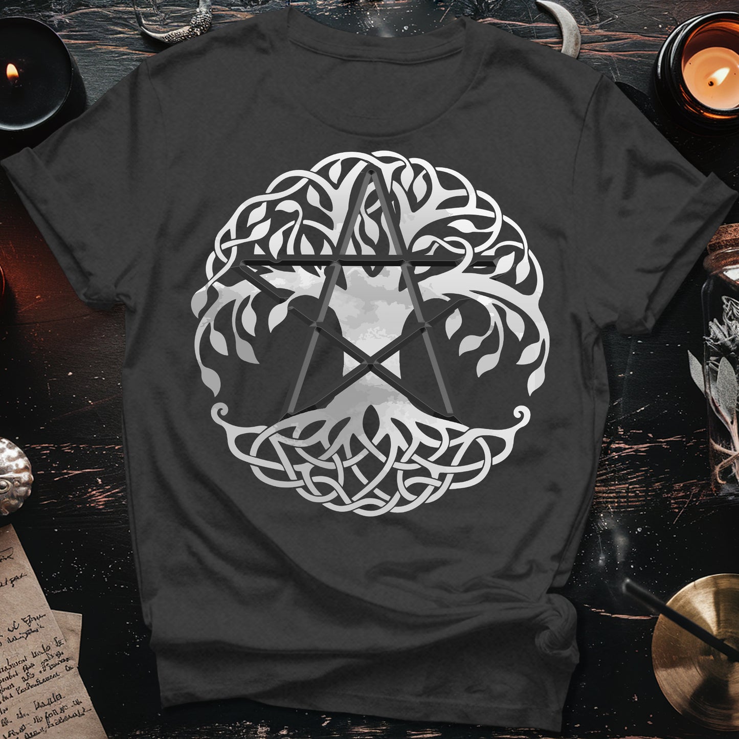 Pagan Celtic Tree Wicca T-Shirt