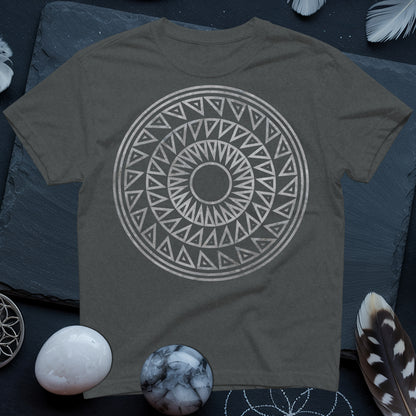Crop Circle Silver T-Shirt