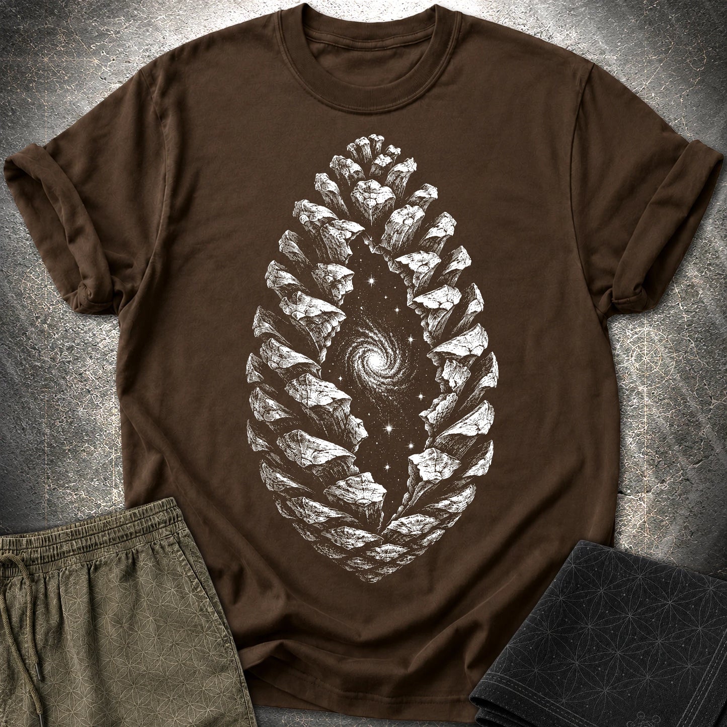 Seed of the Infinite - Seed of the Infinite T-Shirt - Dark Chocolate
