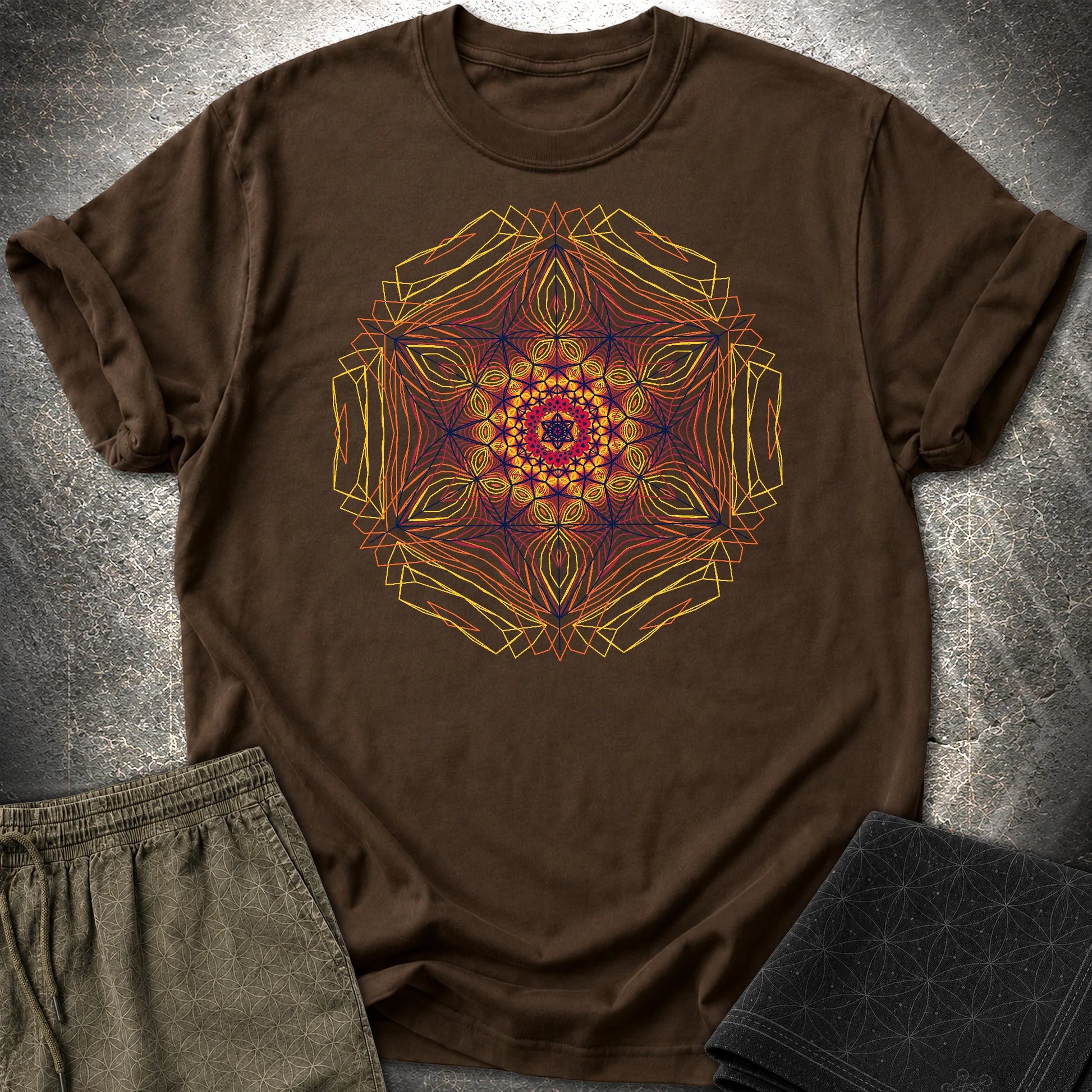 Solar Nexus - Solar Nexus T-Shirt - Dark Chocolate