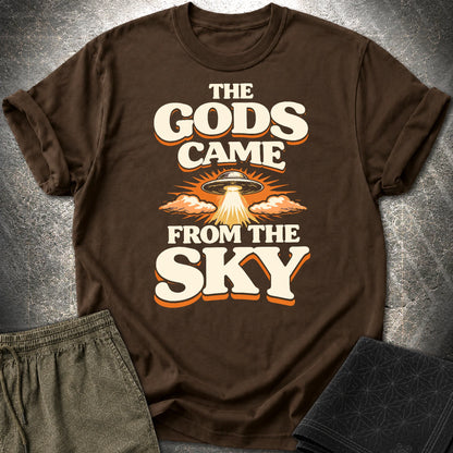 The Gods Came From Sky - The Gods Came From Sky T-Shirt - Dark Chocolate