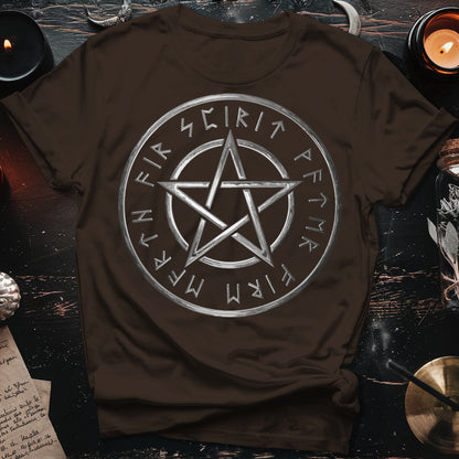 Pentagram Runes Witchcraft T-Shirt