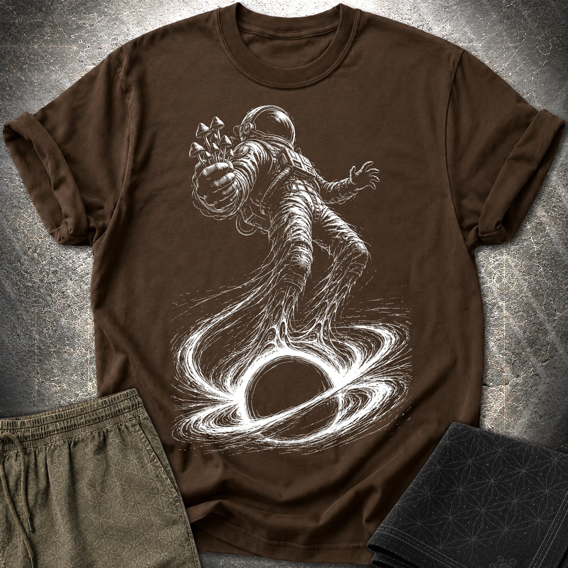 Into The Void - Into The Void T-Shirt - Dark Chocolate