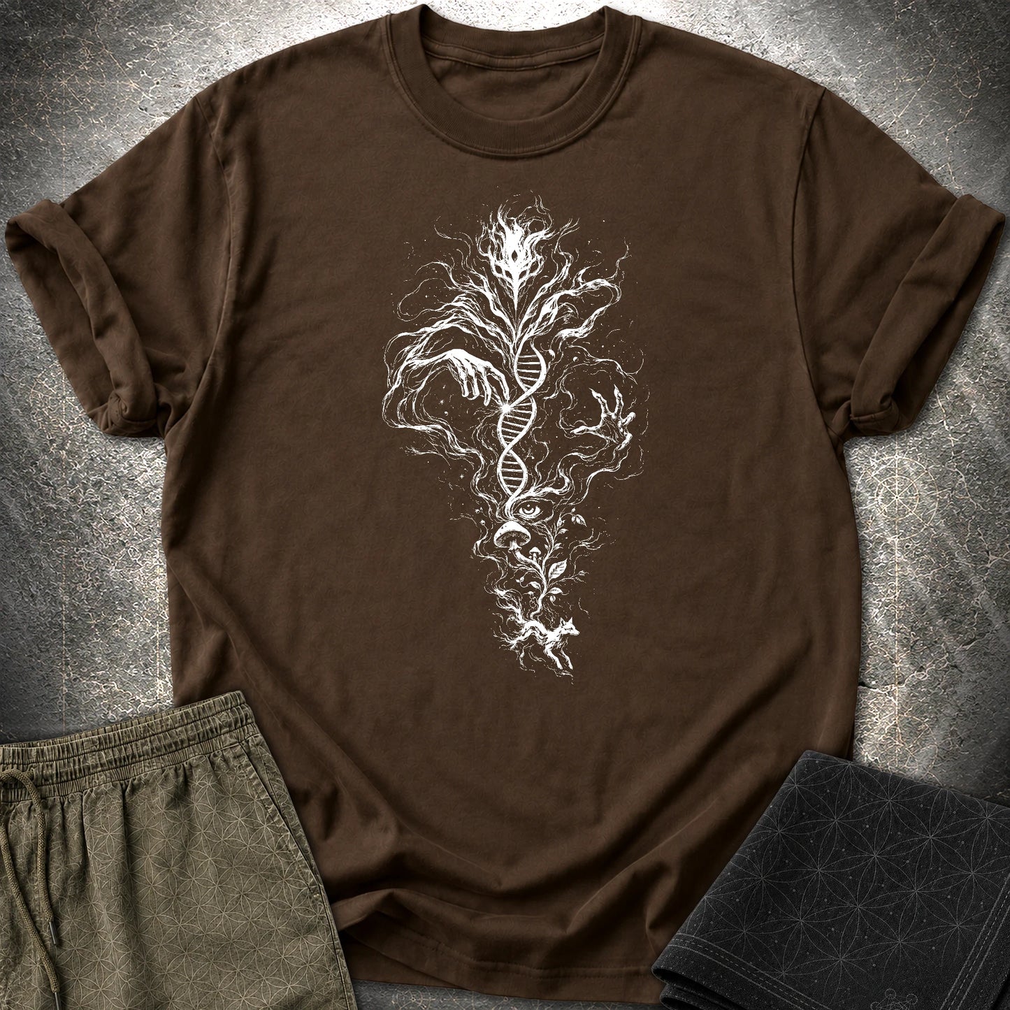 Life's Engineer T-Shirt - Life's Engineer T-Shirt - Dark Chocolate