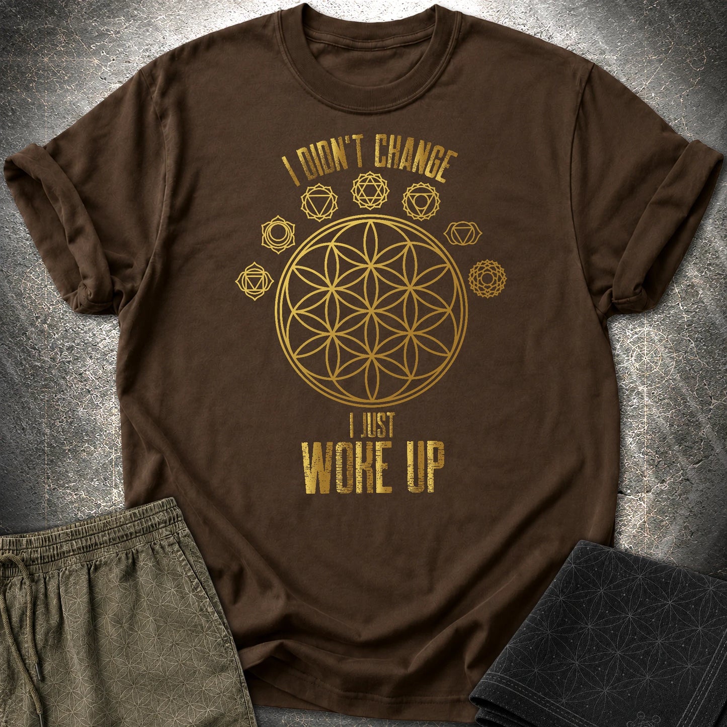 I Didn't Change T-Shirt - I Didn't Change T-Shirt - Dark Chocolate