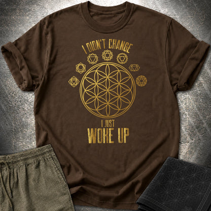I Didn't Change T-Shirt - I Didn't Change T-Shirt - Dark Chocolate
