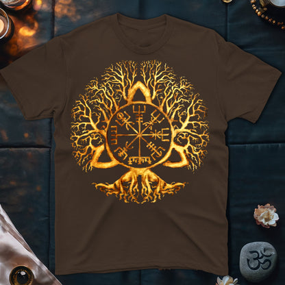 Vegvisir Tree Of Life T-Shirt