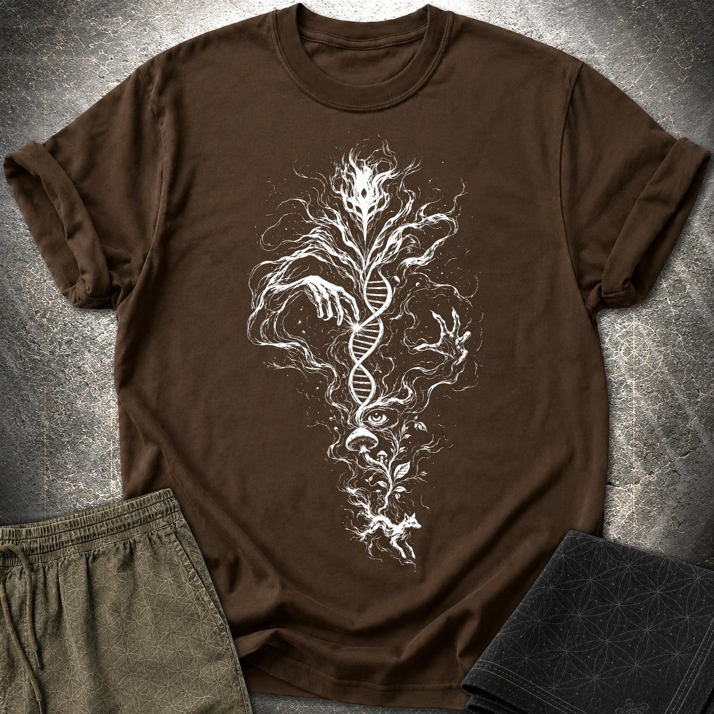 Life's Engineer - Life's Engineer T-Shirt - Dark Chocolate