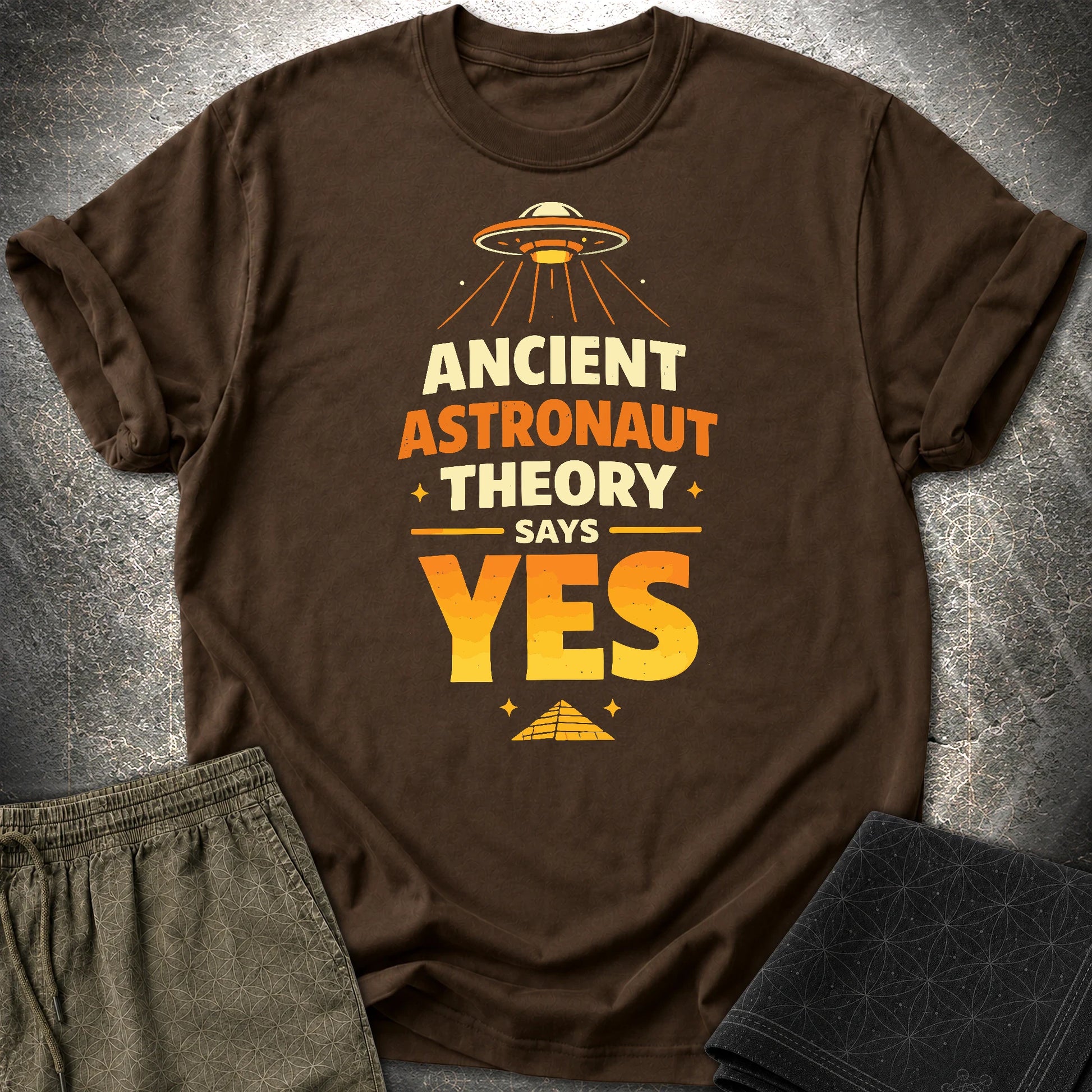 Ancient Theory - Ancient Theory T-Shirt - Dark Chocolate