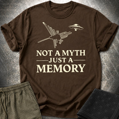 NOT MYTH JUST MEMORY - NOT MYTH JUST MEMORY T-Shirt - Dark Chocolate