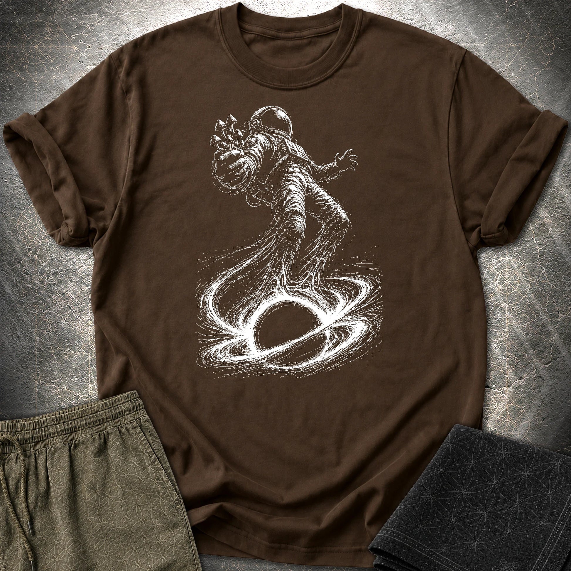 Into The Void T-Shirt - Into The Void T-Shirt - Dark Chocolate
