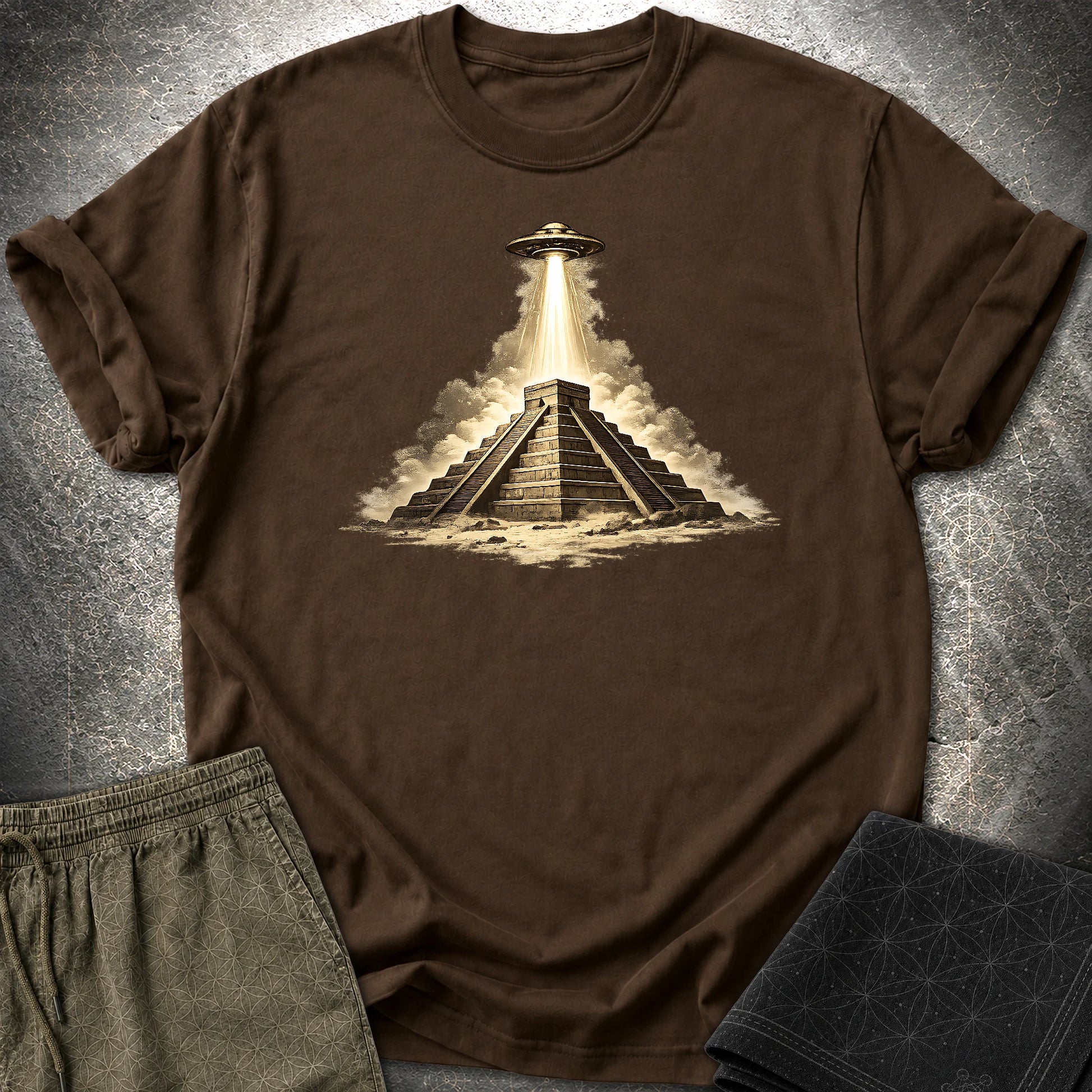 Piramida Majów - Piramida Majów T-Shirt - Dark Chocolate