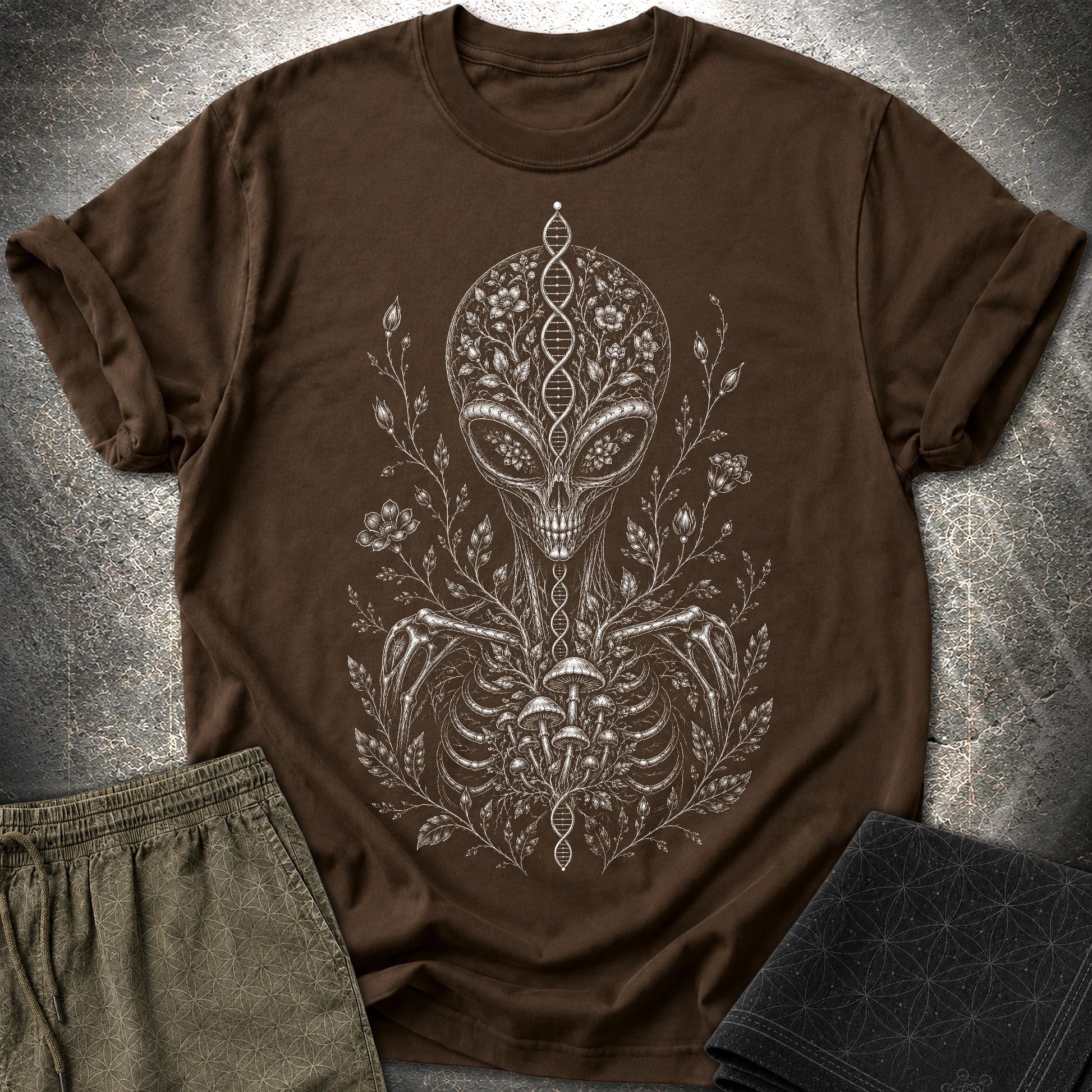 Intraterrestial - Intraterrestial T-Shirt - Dark Chocolate