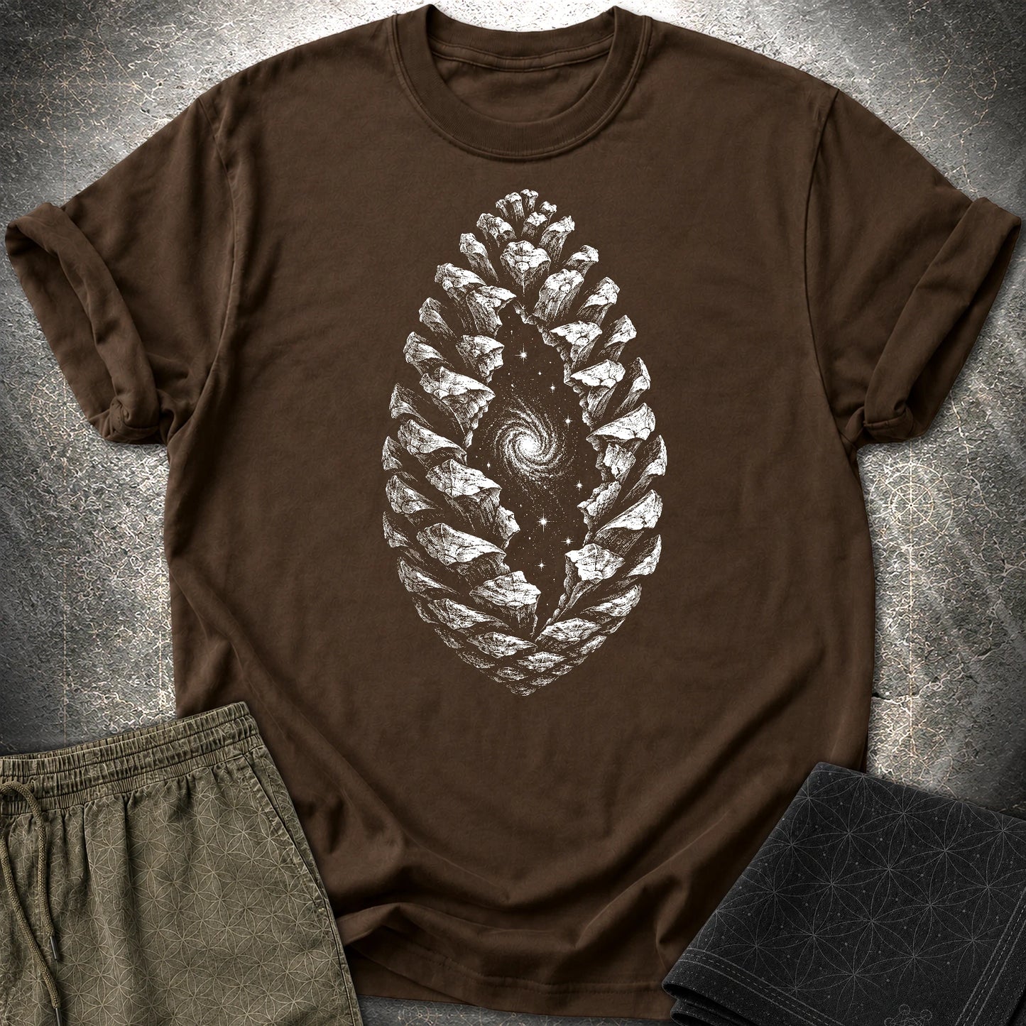 Seed of the Infinite T-Shirt - Seed of the Infinite T-Shirt - Dark Chocolate