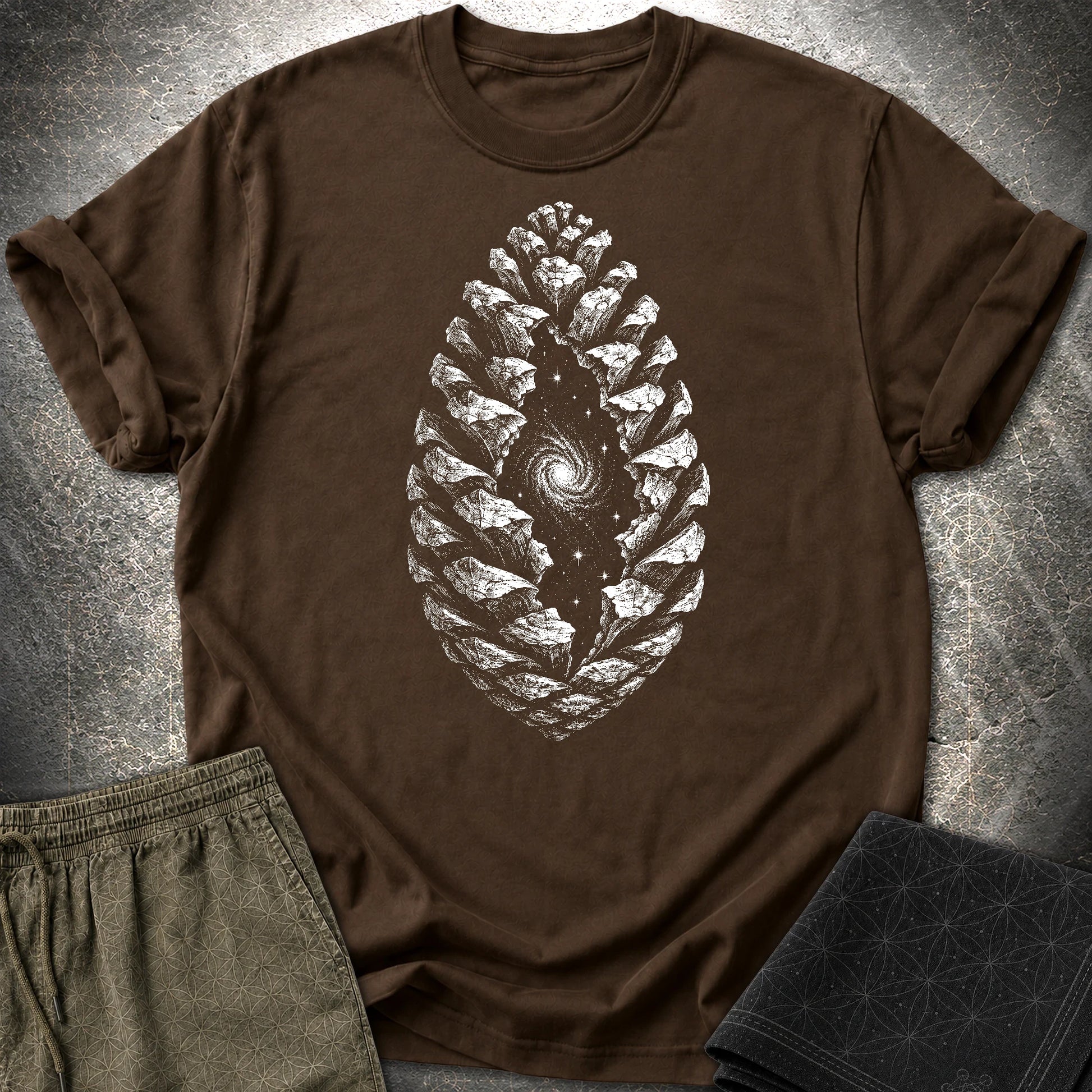 Seed of the Infinite T-Shirt - Seed of the Infinite T-Shirt - Dark Chocolate