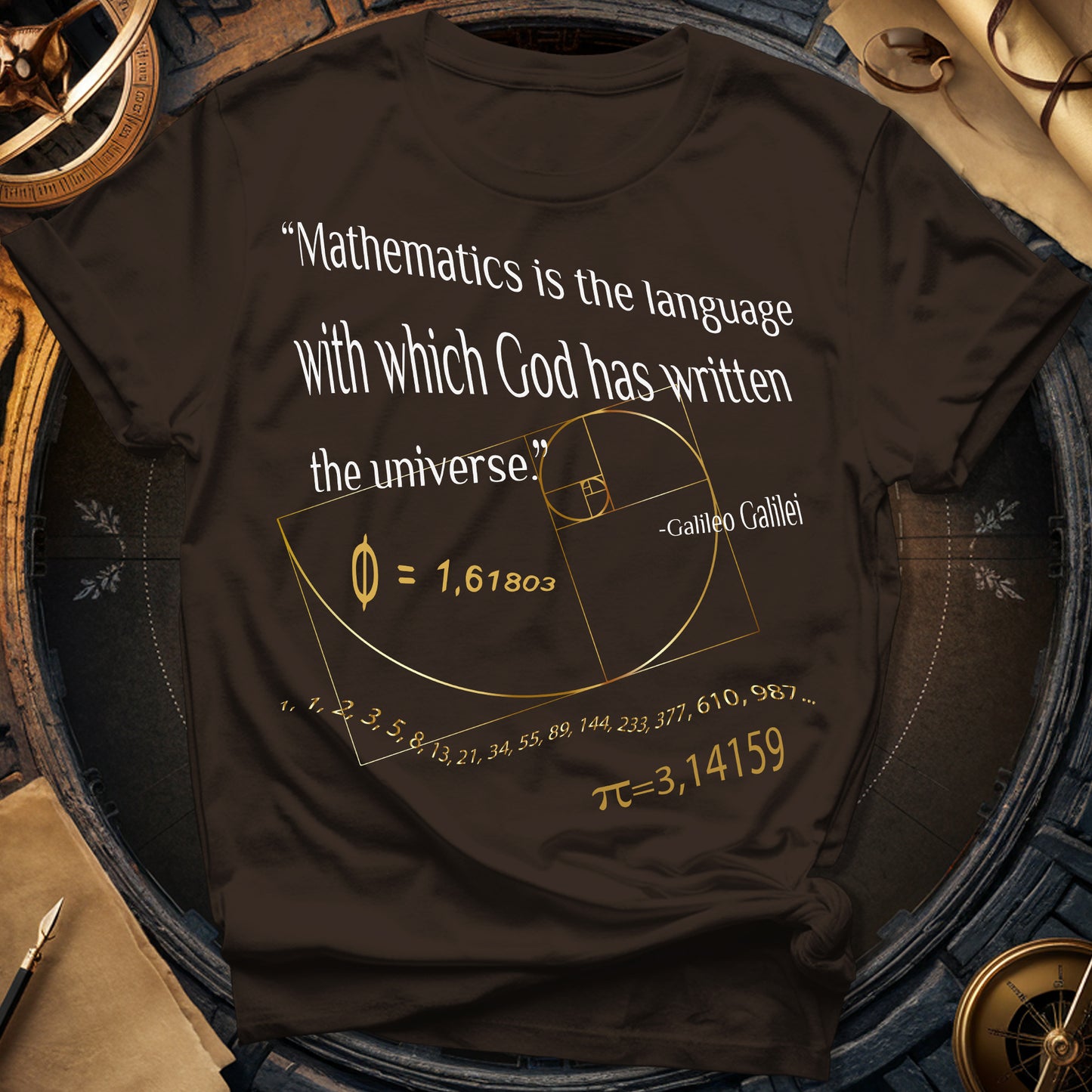 Galileo Galilei Quote T-Shirt