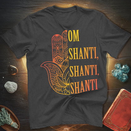 Hamsa Om Shanti T-Shirt