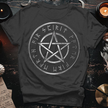 Pentagram Runes Witchcraft T-Shirt