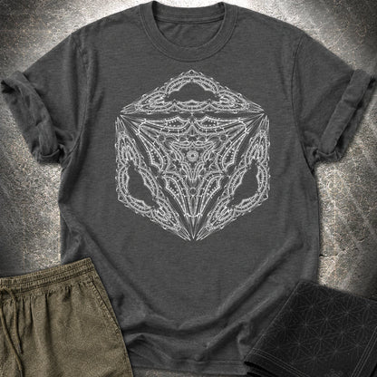 Organic Octahedron T-Shirt - Organic Octahedron T-Shirt - Dark Heather Grey