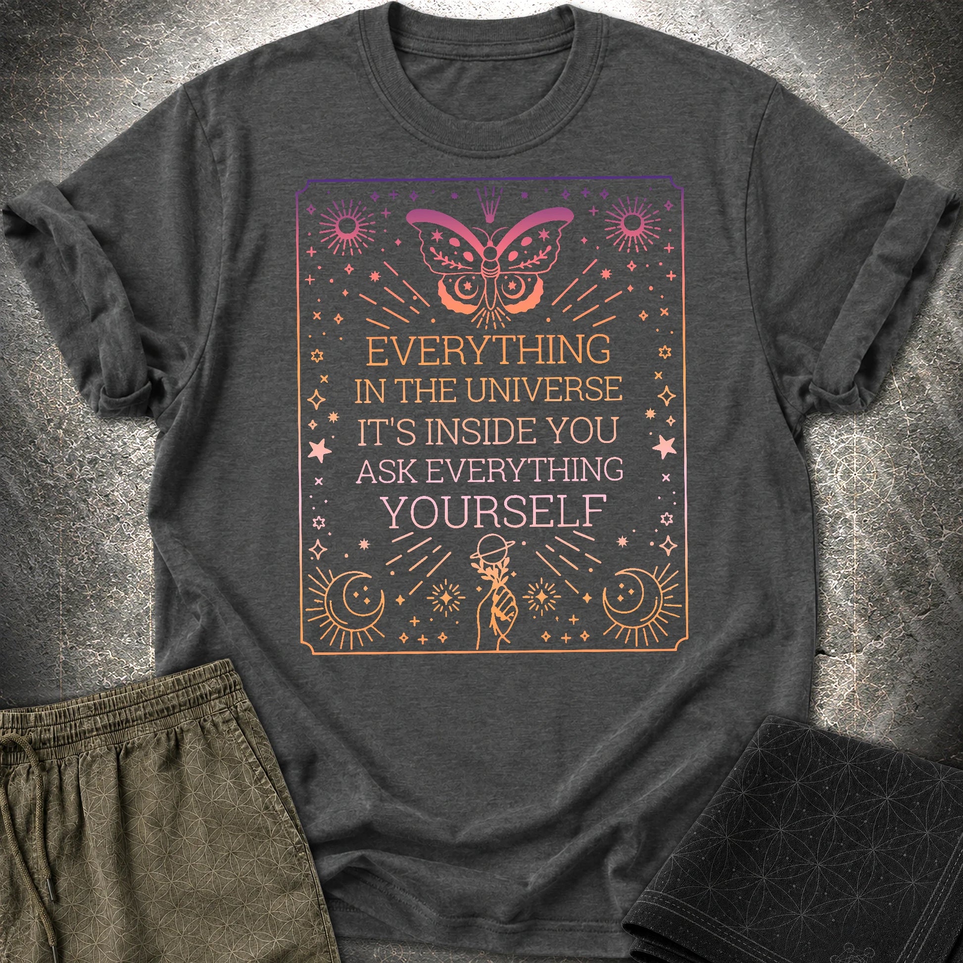 Universe Inside You T-Shirt - Universe Inside You T-Shirt - Dark Heather Grey
