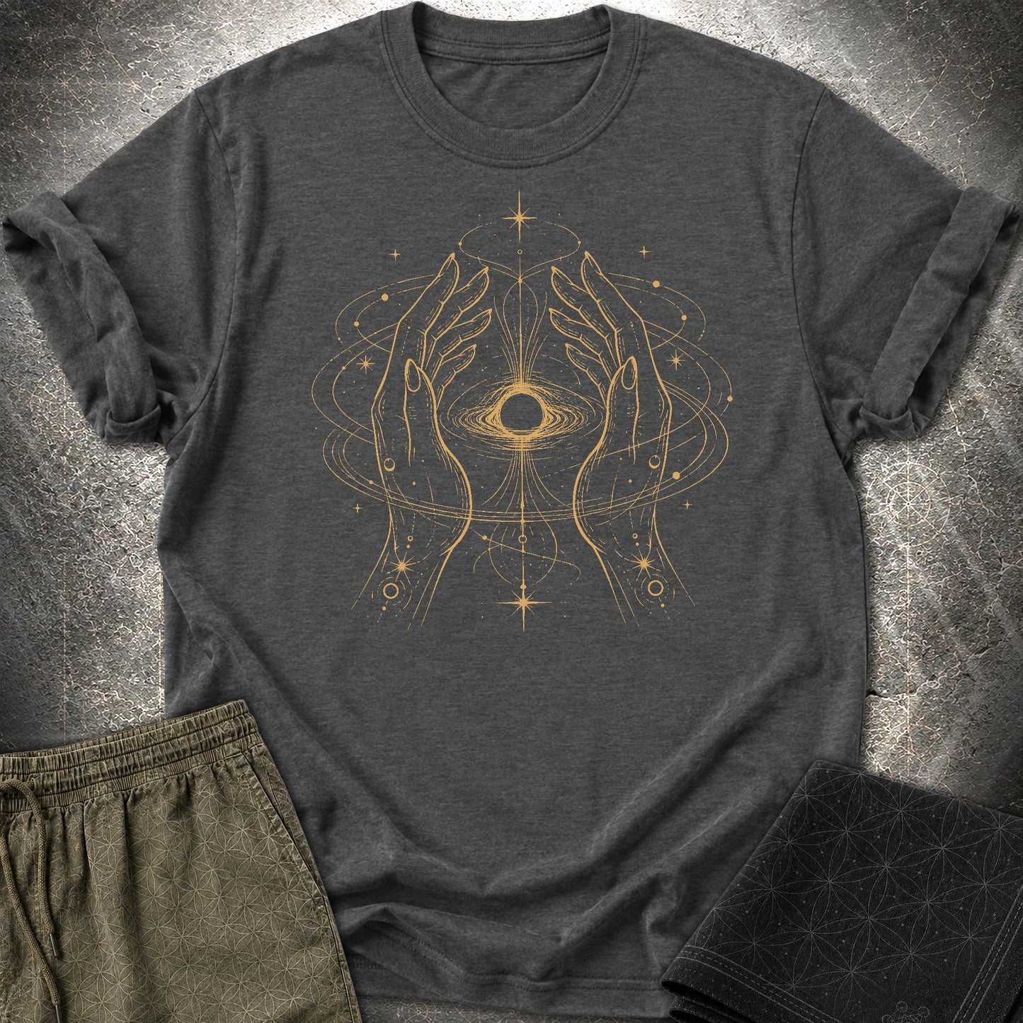 Illusion Of Control T-Shirt - Illusion Of Control T-Shirt - Dark Heather Grey