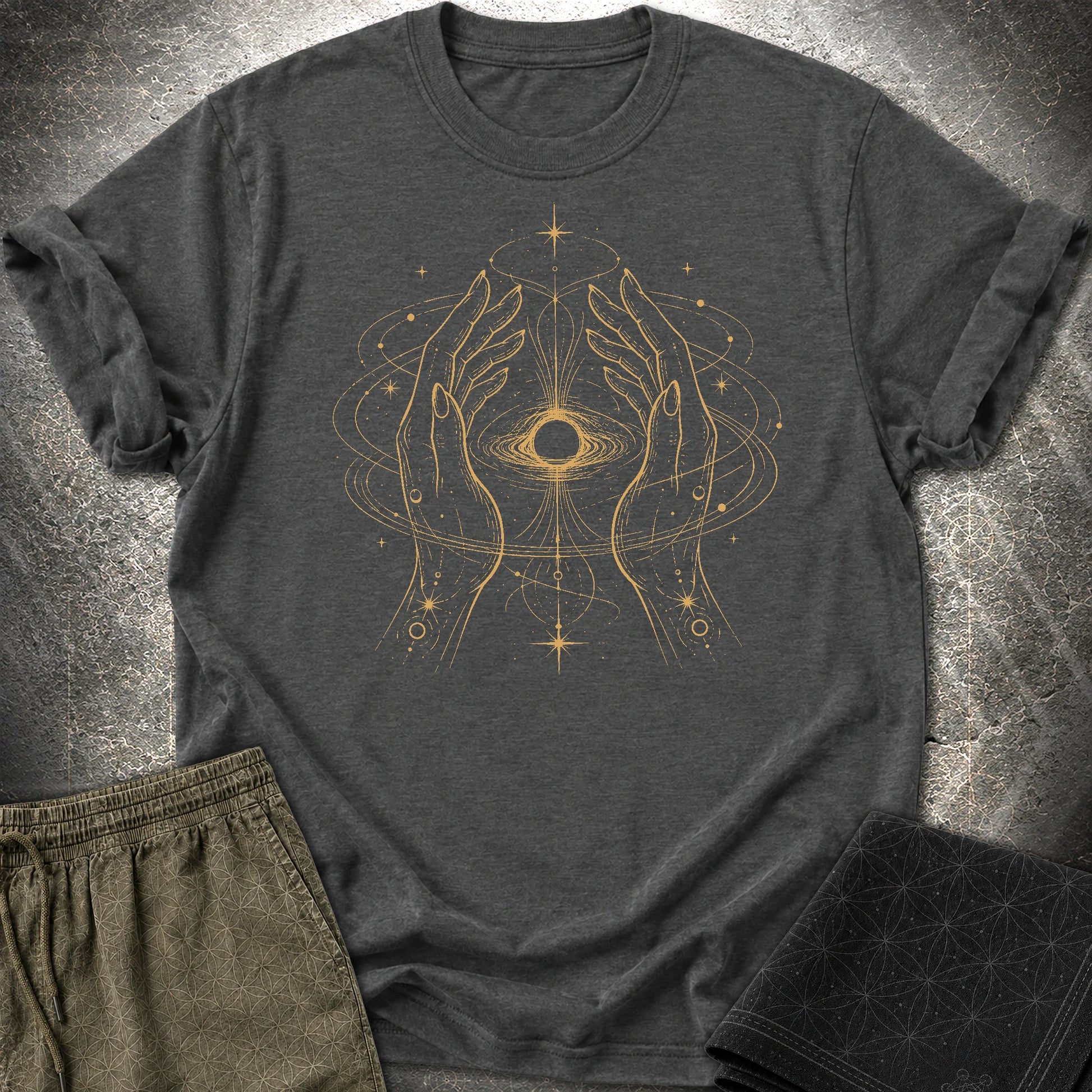 Illusion Of Control T-Shirt - Illusion Of Control T-Shirt - Dark Heather Grey