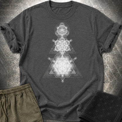 Sacred Tower T-Shirt - Sacred Tower T-Shirt - Dark Heather Grey