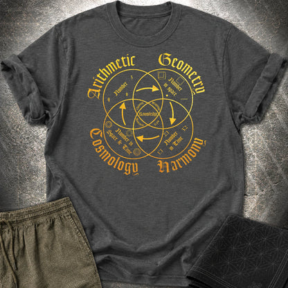 Quadrivium T-Shirt - Quadrivium T-Shirt - Dark Heather Grey