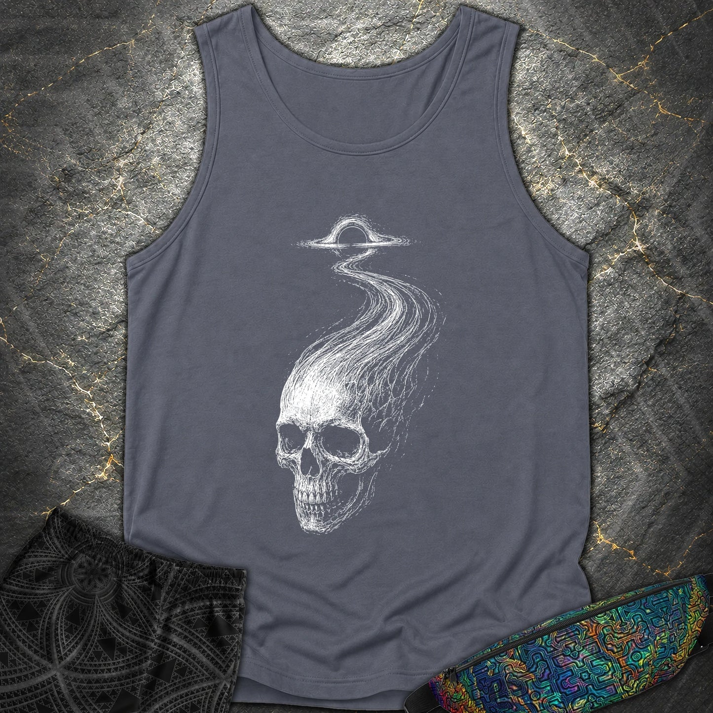 Final Return - Final Return Comfort Tank Top - Denim