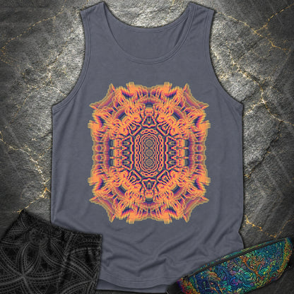Resonance Engine - Resonance Engine Comfort Tank Top - Denim