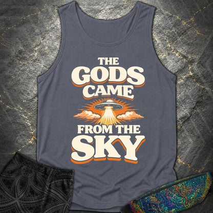 The Gods Came From Sky - The Gods Came From Sky Comfort Tank Top - Denim