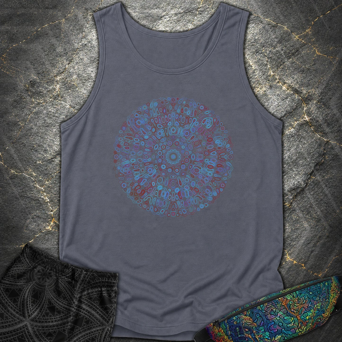 Resonance - Resonance Comfort Tank Top - Denim