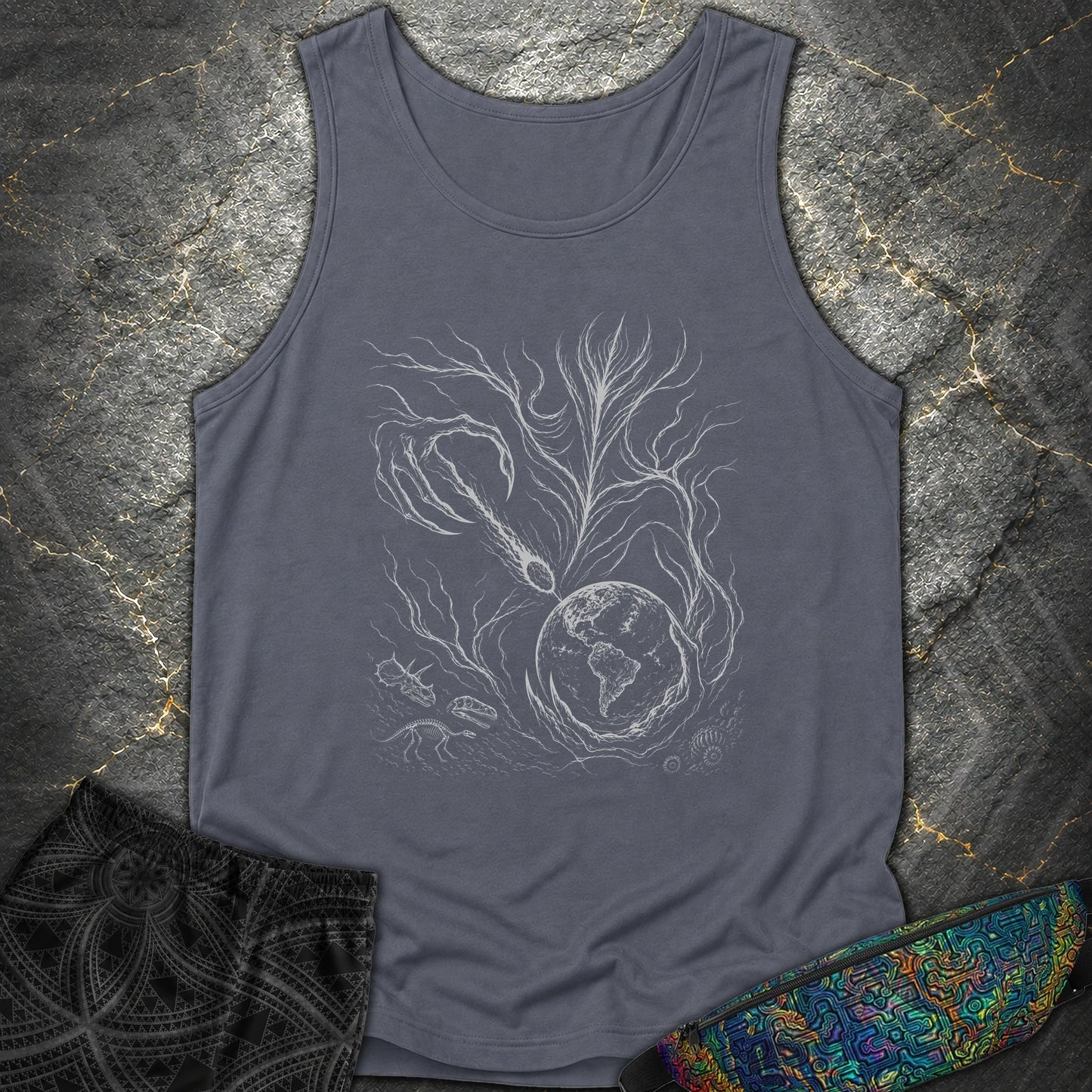 New Beginning - New Beginning Comfort Tank Top - Denim
