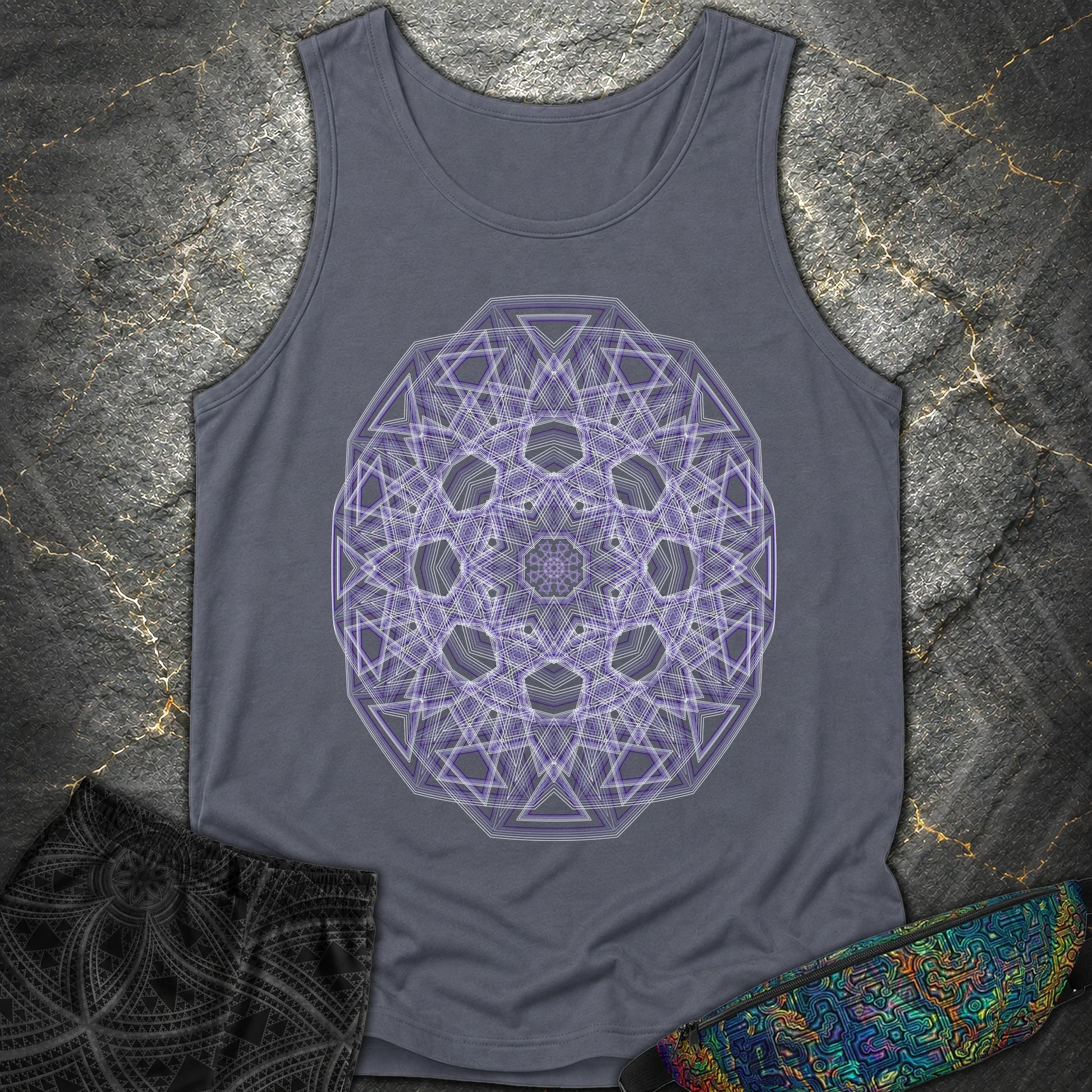 Infinity Engine - Infinity Engine Comfort Tank Top - Denim