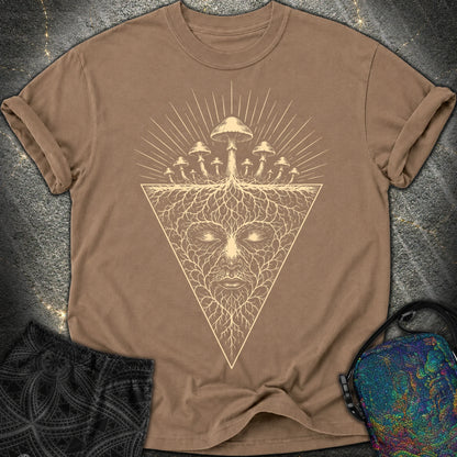 Mycelium Consciousness - Mycelium Consciousness Comfort T-Shirt - Espresso