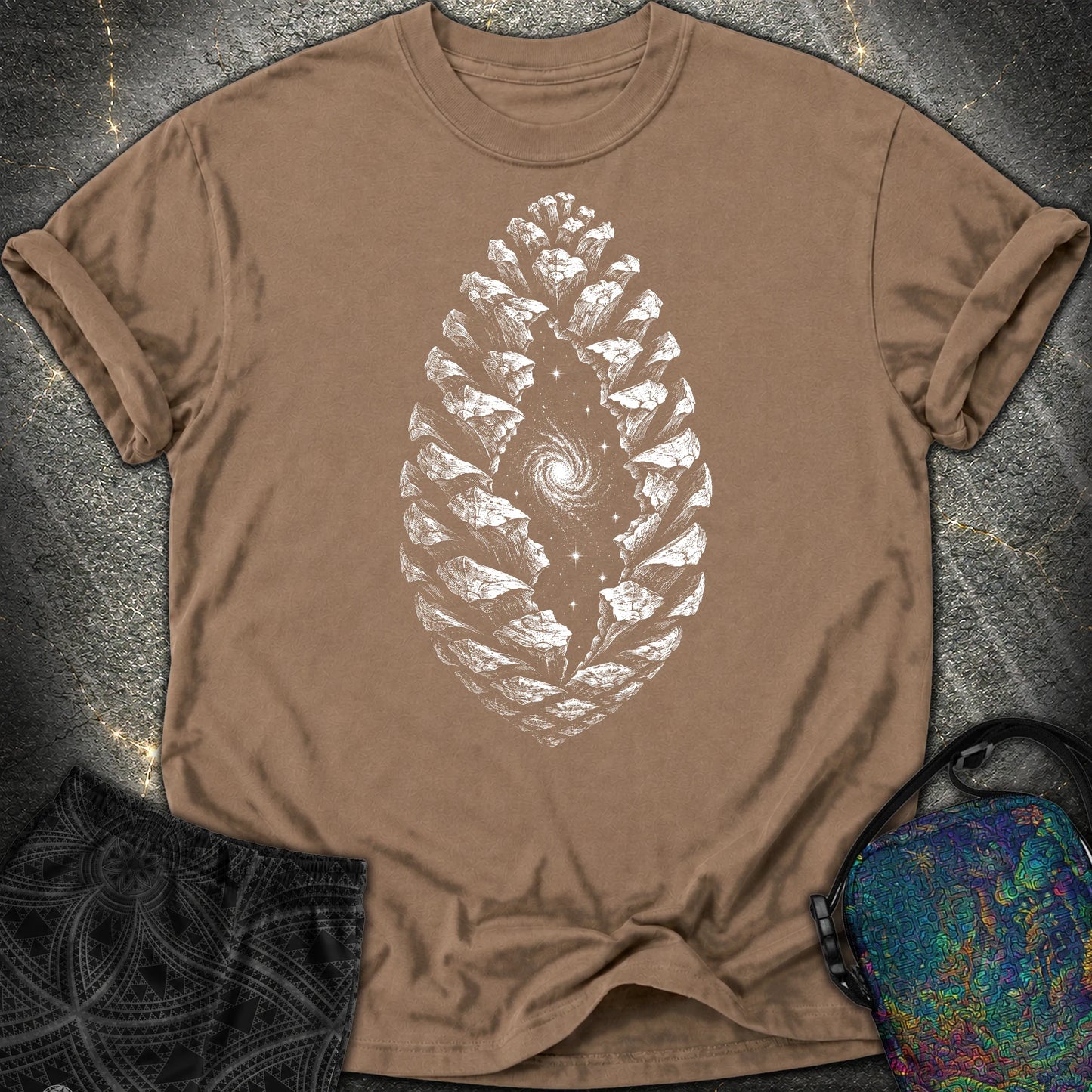 Seed of the Infinite Comfort T-Shirt - Seed of the Infinite Comfort T-Shirt - Espresso