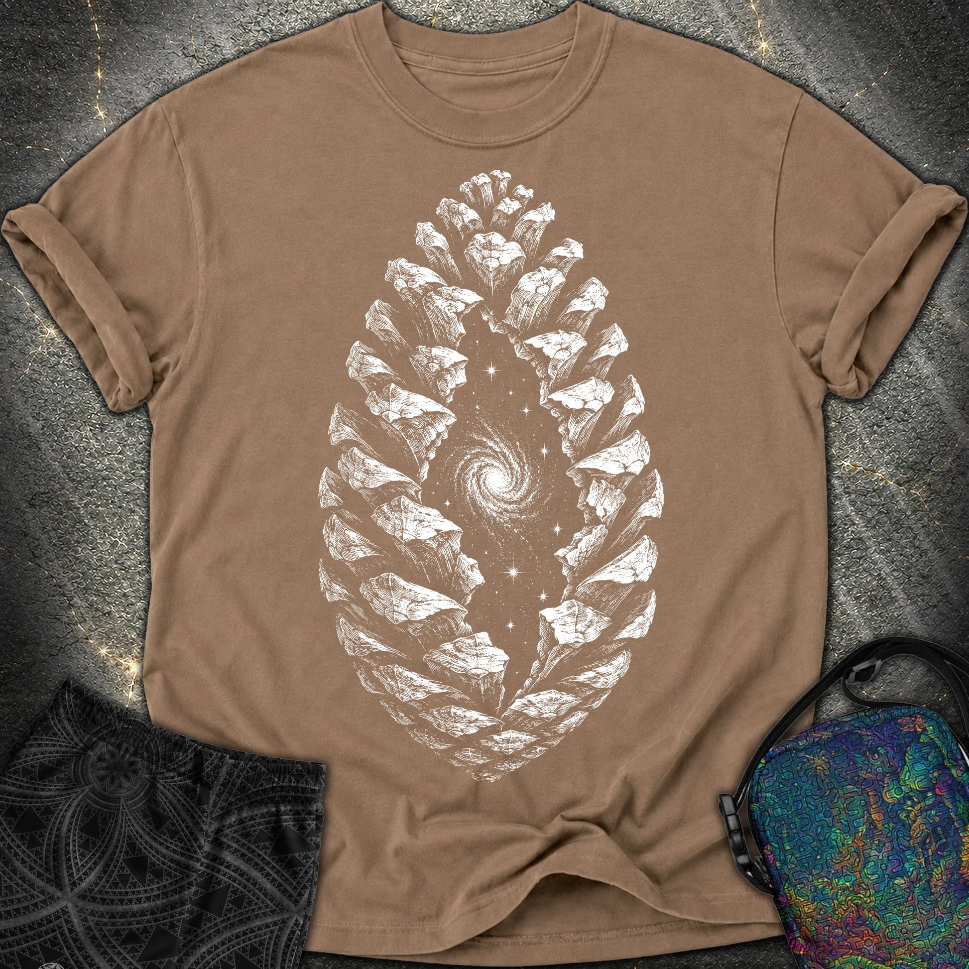 Seed of the Infinite - Seed of the Infinite Comfort T-Shirt - Espresso